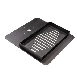 vendita online Base in acciaio zincato con griglia di scarico per colonnina idrica Irrigazione Aquajet